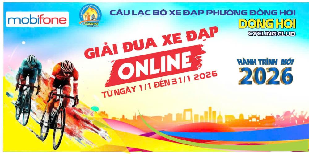 Giải Đạp xe Online Hành trình mới 2026